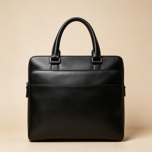 Slim Genuine Leather Briefcase
